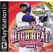 PS1: SAMMY SOSA HIGH HEAT BASEBALL 2001 (COMPLETE) PS1: SAMMY SOSA HIGH HEAT BASEBALL 2001 (COMPLETE)